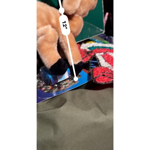 Russ Baby Reindeer Randy Plush 12 in Tall Christmas Santa - Picture 7 of 7